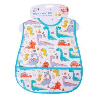 FS697: Wipe Clean PEVA Bib with Pocket